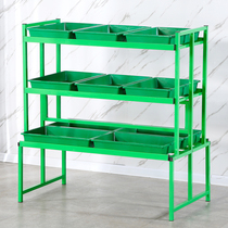 Fruit shelf creative multi-layer double-sided Nakajima shelf supermarket fruit shop display rack commercial metal fruit and vegetable display rack