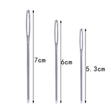 DIY Швейная рука шить иглы тупой голова 5 Большой глазное свитер шерстяной курт