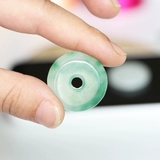 Изумрудная подвеска, защитный амулет, пряжка, плетеный аксессуар ручной работы, 25мм