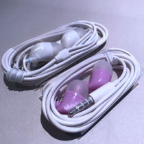 Mobile phone wire control headset big factory DIY entry music in-ear Android American standard headset with wheat tuning