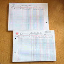 5 written thick accounts 1 page written thick B Formula 616 Inventory material details ledger