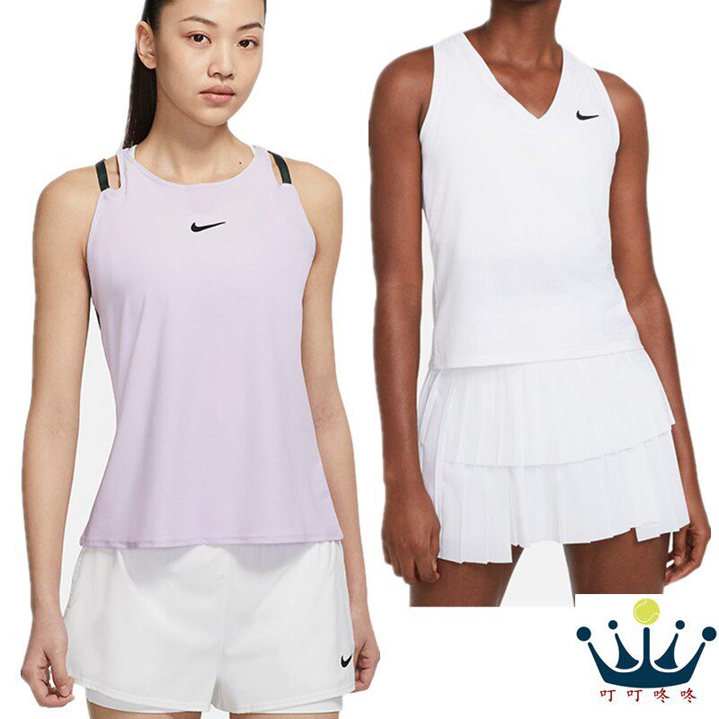 Nike women's tennis suit T-shirt short sleeve sports vest Summer speed dry CV4785 CV4785 DJ2782 DD8763
