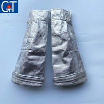 Aluminum foil high temperature resistant cuff heat insulation sleeve heat resistant sleeves fire protection anti-heat radiation flame retardant