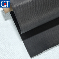 Black fibreglass cloth high temperature fireproof cloth flame retardant cloth anti-corrosive black cloth 0 43mm thick