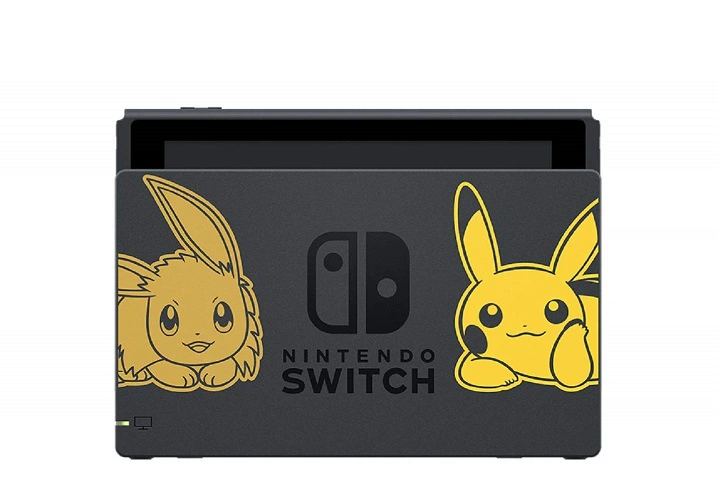 Máy chơi game Nintendo Switch NS console cầm tay phiên bản tiếng Nhật Pikachu Ibu phiên bản giới hạn - Kiểm soát trò chơi