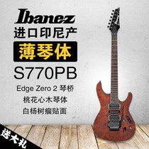 Indonesia imported Ibanez Ibana electric guitar S770 PB thin body new 24 products double swing