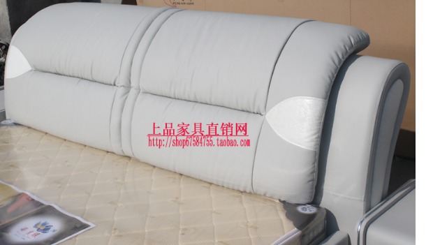 Được tăng cường thương hiệu thời trang đặc biệt giường da 1,8 m 1,5 giường phần mềm da Giường đôi giường da - Giường giuong xep
