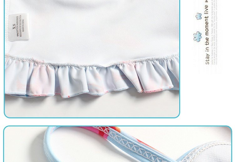 Đồ bơi trẻ em váy xẻ bé công chúa nhí Hàn Quốc dễ thương bikini áo tắm bé gái áo tắm ao boi tre em