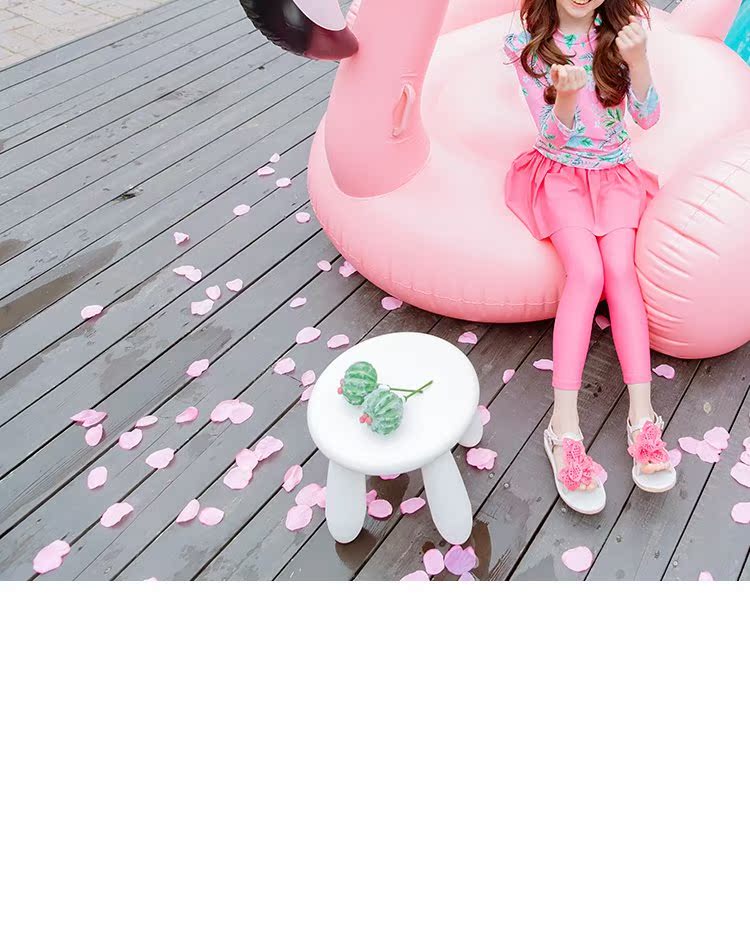 Mới Hàn Quốc nhập khẩu bộ đồ bơi bé gái UV thật dễ thương - Bộ đồ bơi của Kid đồ bơi cho be trai