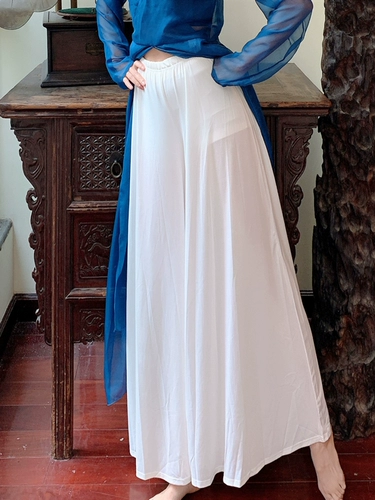 Крышка Wyz Это хип-хоп крышка, занавесная занавеска китайская шифоновая юбка для чернил костюм