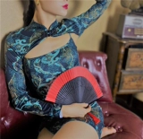 Ципао, ретро комплект, дизайнерское платье-комбинация, тренд сезона