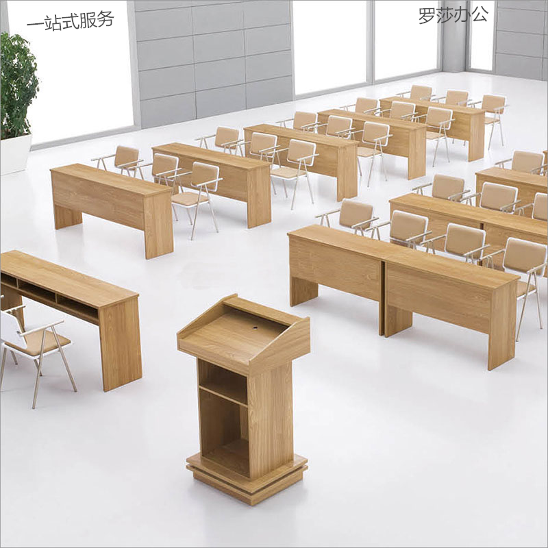 Campus Desks Students Class Table And Chairs Training Table School Tutoring Class Table And Chairs Double Strip Table Trio Podium