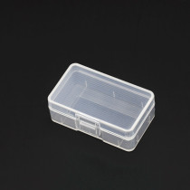 9V single-section battery case 9v battery containing box protection box PP transparent box rechargeable battery box