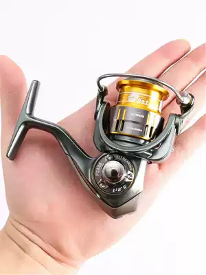 Fishing house front speed 800 micro-material reel diagonal mouth Cup shallow line cup 1000 Luya special horse mouth small 500 metal