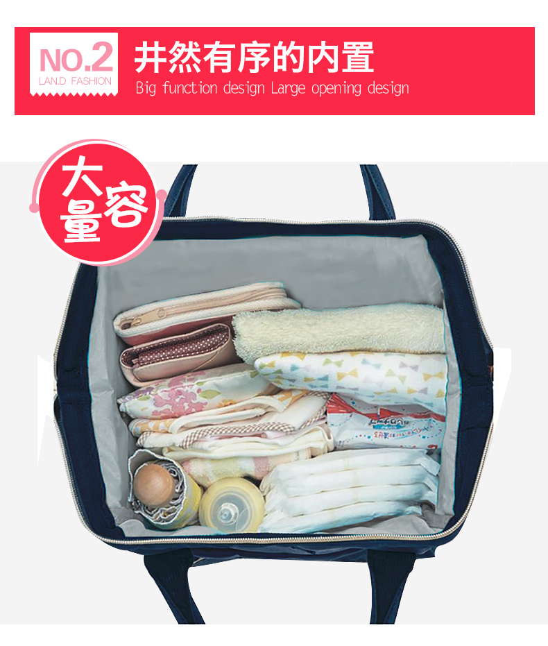 Rando rắn màu ba lô công suất lớn xác ướp túi ba lô xác ướp túi mẹ và con gói đa chức năng chuyến đi chơi gói túi mẹ và bé bền đẹp