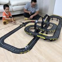 Railcar Toy Magnetic Racing Boy Track Suit Small Car Puzzle Track Racing Electric Remote Control Large