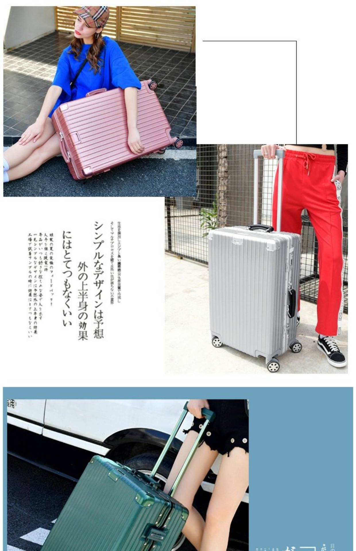 Khung nhôm xe đẩy trường hợp mật khẩu vali nam giới và phụ nữ vali bánh xe phổ 20 hộp da 24 Hàn Quốc phiên bản 26 sinh viên 28 inch vali lock&lock
