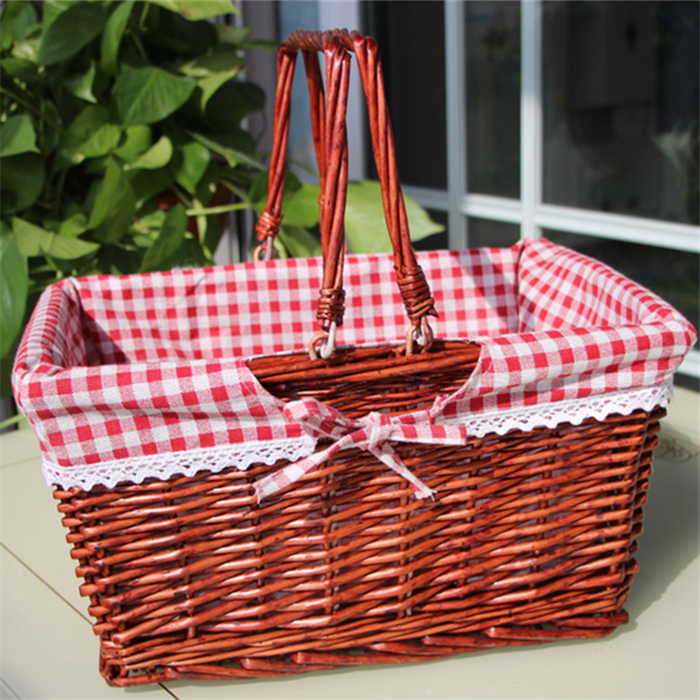 Vines Fruit Basket Carry-on Basket with blue picnic basket Woven Basket Egg Basket Egg Basket with basket Bamboo Basket Shopping Basket