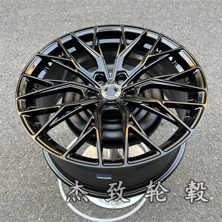 181920 bánh xe quay màu đen sáng thích hợp cho 3 series 5 series 7 series Audi A4 A5 A6 Volkswagen Golf CC Lingdu mâm xe oto 18 inch mâm ô tô 17 inch