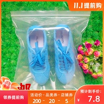 Thick waterproof shoe storage bag self-sealing food bag extra large plastic bag transparent visual finishing bag
