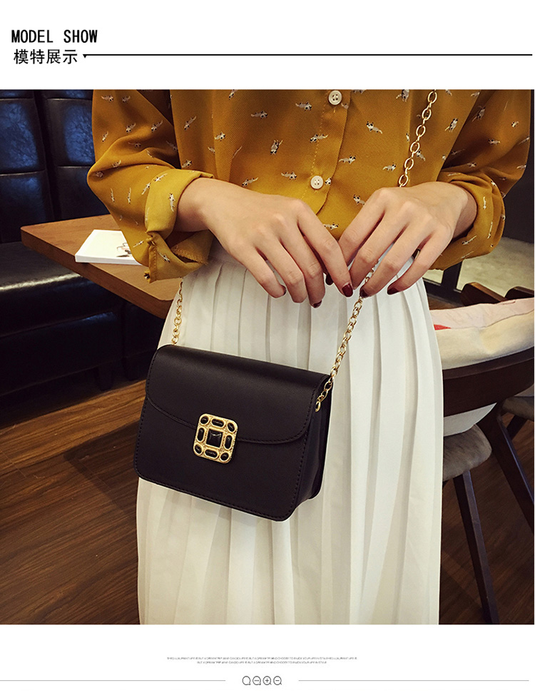 2018 hè mới chéo nữ túi nhỏ vuông vuông mini túi chuỗi túi nữ vai túi Messenger túi xách túi đeo chéo nữ cute