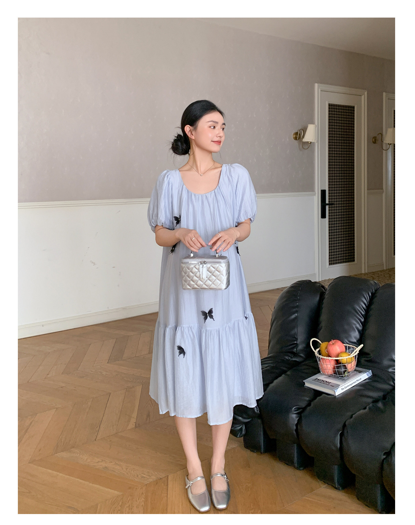 ZMA立体蝴蝶·孕妇连衣裙夏季新款漂亮孕期裙子宽松孕妇裙夏外穿 — 23