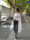 ZMA gray maternity shark pants autumn thin outer leggings summer clothing five-point yoga Barbie riding pants