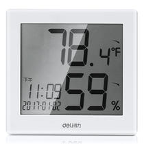 Temperature and hygrometer indoor electronic temperature and humidity meter LCD with time baby room indoor temperature and humidity 8813