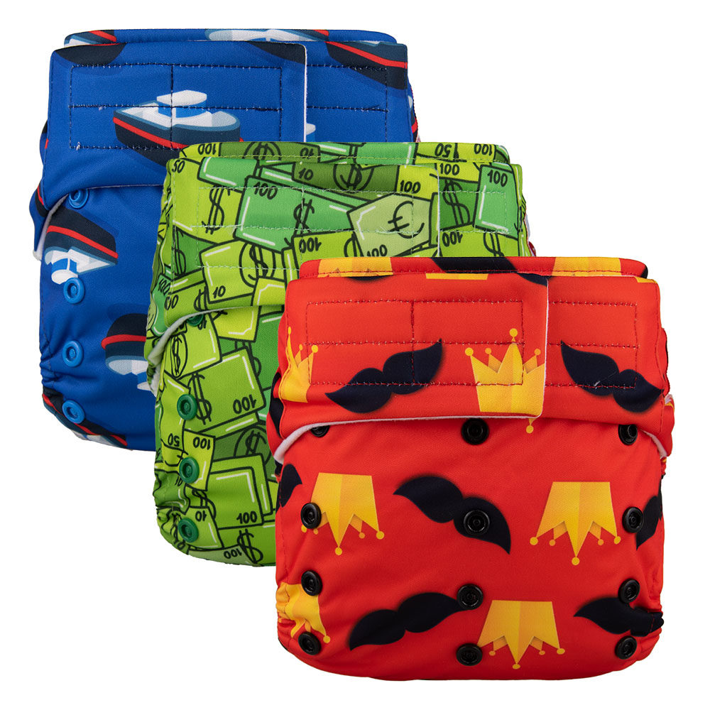 November New to magic sticker outer cover No pockets washable eco-friendly diaper diaper diaper for men and women Baby newborn