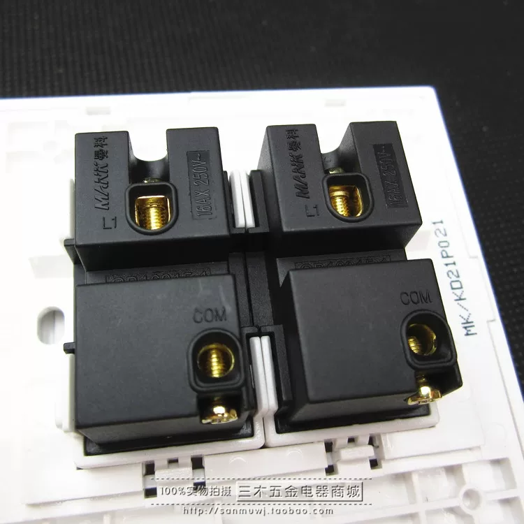 Manko switch socket Two switches, two Osaka switches, two single control switches J2000 series