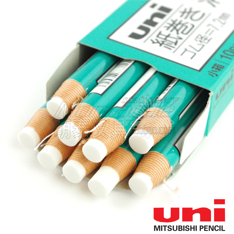 Japan Uni Mitsubishi) EK-100) The roll toilet paper rubber eraser is not wasted with the use of ripping easily dirty)