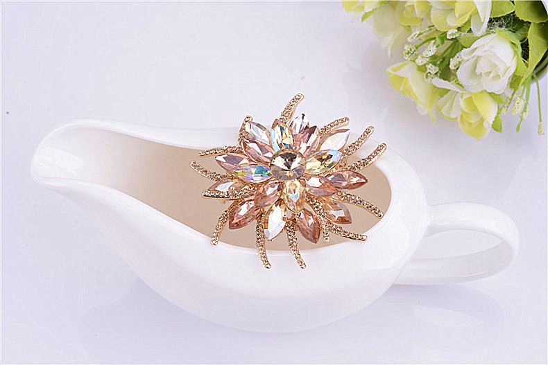 Broche femme en cristal autrichien - Ref 1187347 Image 11