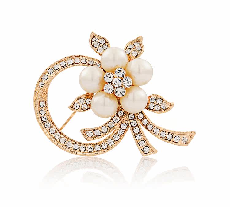 Broche femme en Zircon diamant - Ref 1174210 Image 7