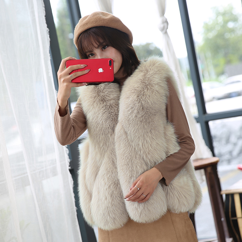 Manteau de fourrure femme - Ref 3171500 Image 1