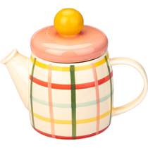 Modern housewife teapot ceramic 2024 new wedding souvenir large capacity tea kettle wedding tea set