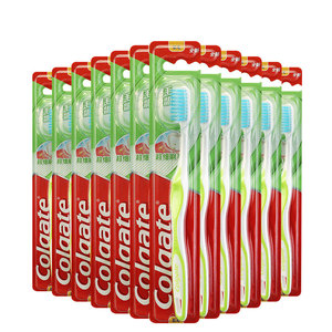 19.8元包邮  高露洁 牙刷12支独立装