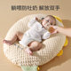 ELLABAILY baby anti-vomiting slope cushion baby anti-overflow milk choking slope pillow ນອນກັບຄືນໄປບ່ອນ cushion ໝອນພະຍາບານ