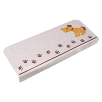 Japan imports solid wood stairs cushion tread cushion for home anti-slip strips of glue Self-adhesive ground mat Carpet Step Sticker Thickening