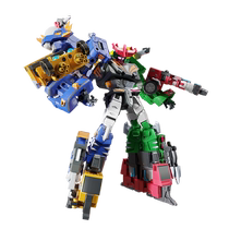 Xinqi Explosive Dragon Chariot X3 Toy Super Fighting Tyrannosaurus Rex Novelty King Kong Boy Tyrannosaurus Dinosaur Transformation Robot