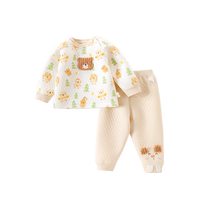 Babe plume baby fall suit three playe suply suit nearn cloth