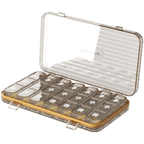 Ward Baihui medicine dispensing box for the elderly portable pill box for morning noon and evening seven days a week