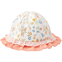 Microlion shepherd girl baby hat baby Summer thin newborn baby princess cute super cute shade fisherman hat