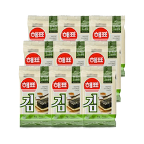 (Imported) Korean sea brand Janggeum seaweed 4g*9 bags ready-to-eat traditional snacks snacks