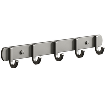 Kitchen gun ash punch-free hook rack wall-mounted storage rack multi-functional spatula spoon supplies storage rack