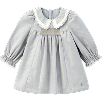 Yings girls dress autumn baby girls skirt long-sleeved cute little princess dress gauze skirt spring autumn and summer new style