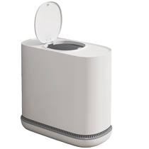 Youqin household bathroom trash can 2024 new model with lid large capacity living room kitchen toilet gap special bucket