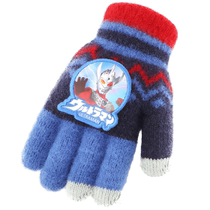 Altman Childrens Gloves Winter Knitting Heating Wire All refers to boys and boys and young children baby five fingers cartoon