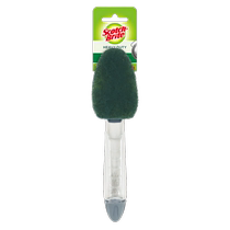 3M Scotch Baijie pot brush long handle household kitchen liquid decontamination brush pots and bowls artifact can be hung cleaning brush