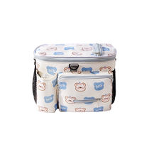 Aibedila baby stroller hanging bag storage bag walking artifact storage bag baby stroller universal accessories hook