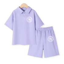 Jeanswest childrens clothing boys suits students new college style lapel summer clothes for boys and girls summer casual polo shirts